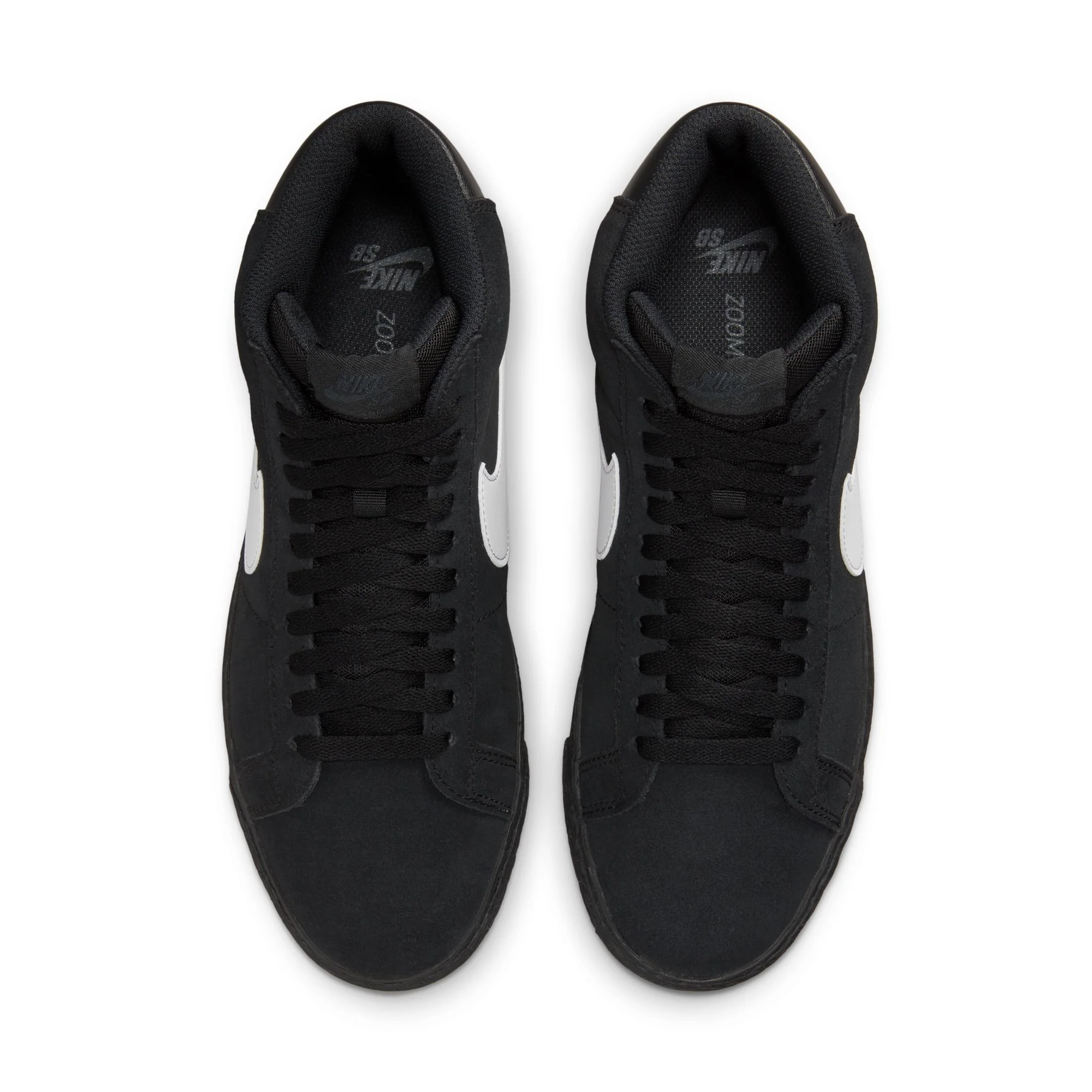 Nike SB - Zoom Blazer Mid Black / White / Black - Image 5