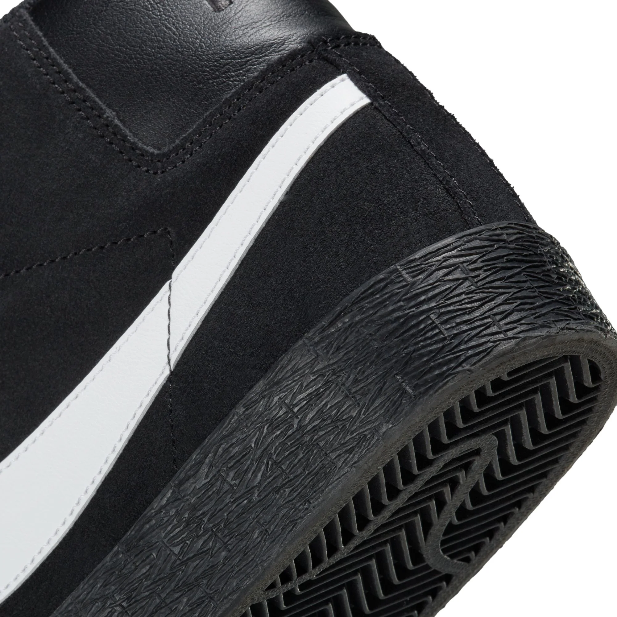 Nike SB - Zoom Blazer Mid Black / White / Black - Image 7