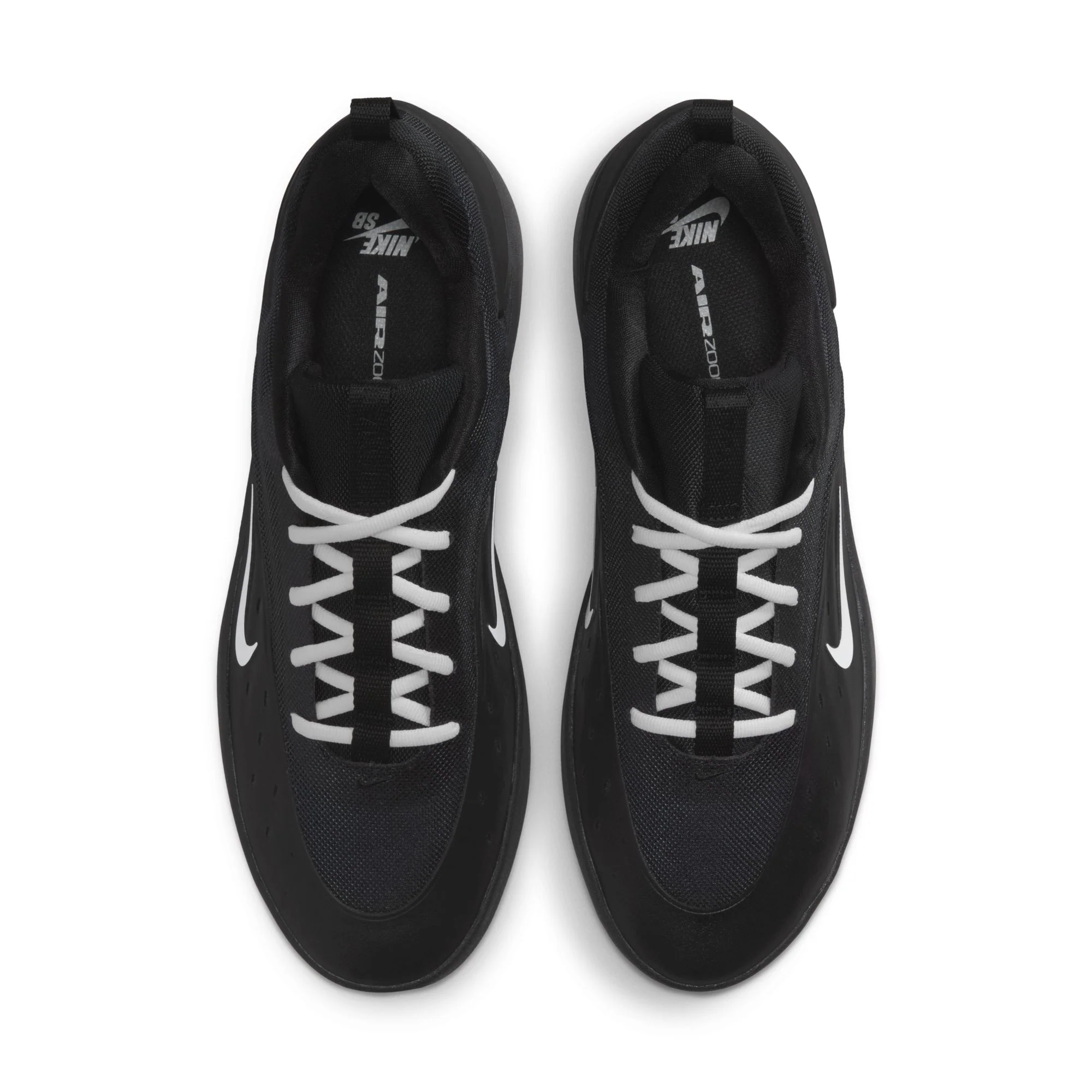 Nike SB - Zoom Nyjah 4 Black / Black / White / White - Image 5