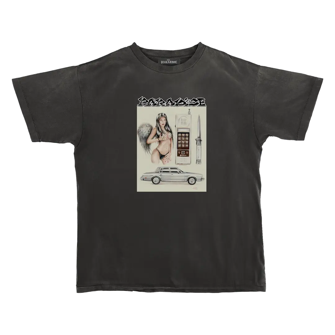 Paradis3 - Fallen Angel T-Shirt Black