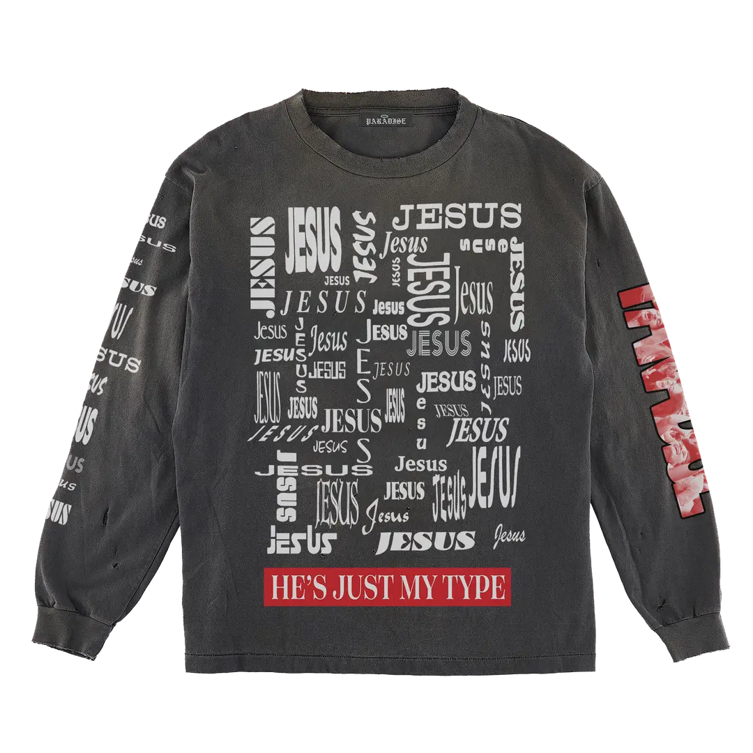 Paradis3 - He Is Just My Type Longsleeve Black
