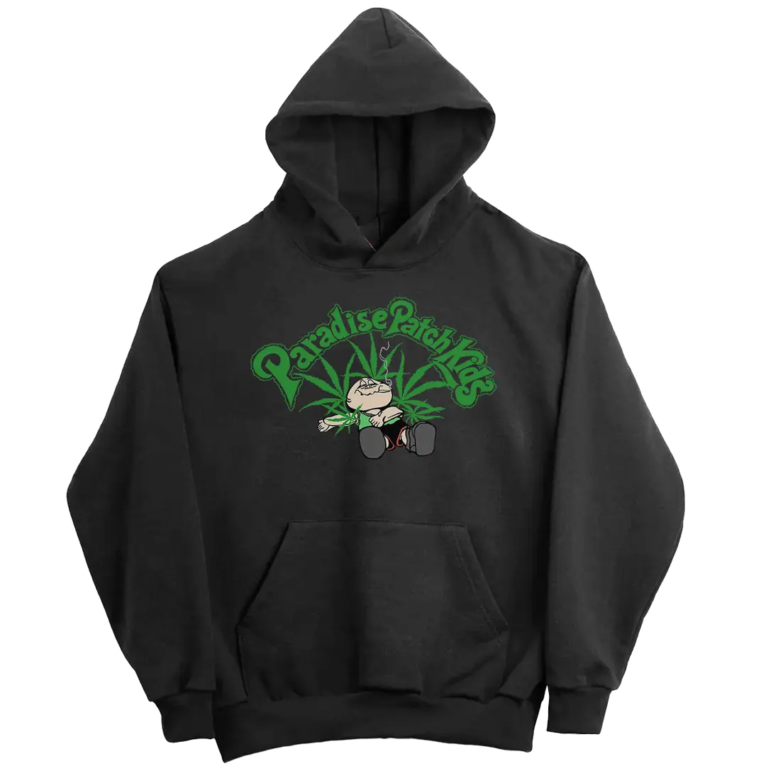 Paradis3 - Patch Kids Hoodie Black