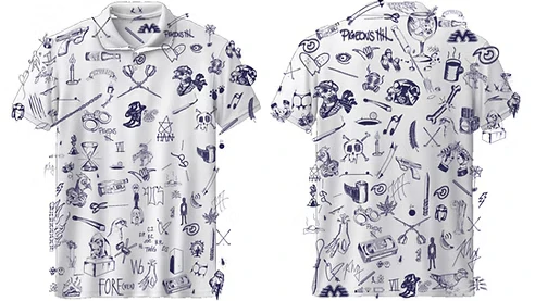 Pigeons Hit - Stick N Polo Shirt