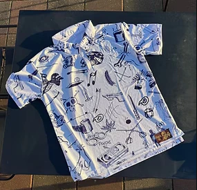 Pigeons Hit - Stick N Polo Shirt - Image 2