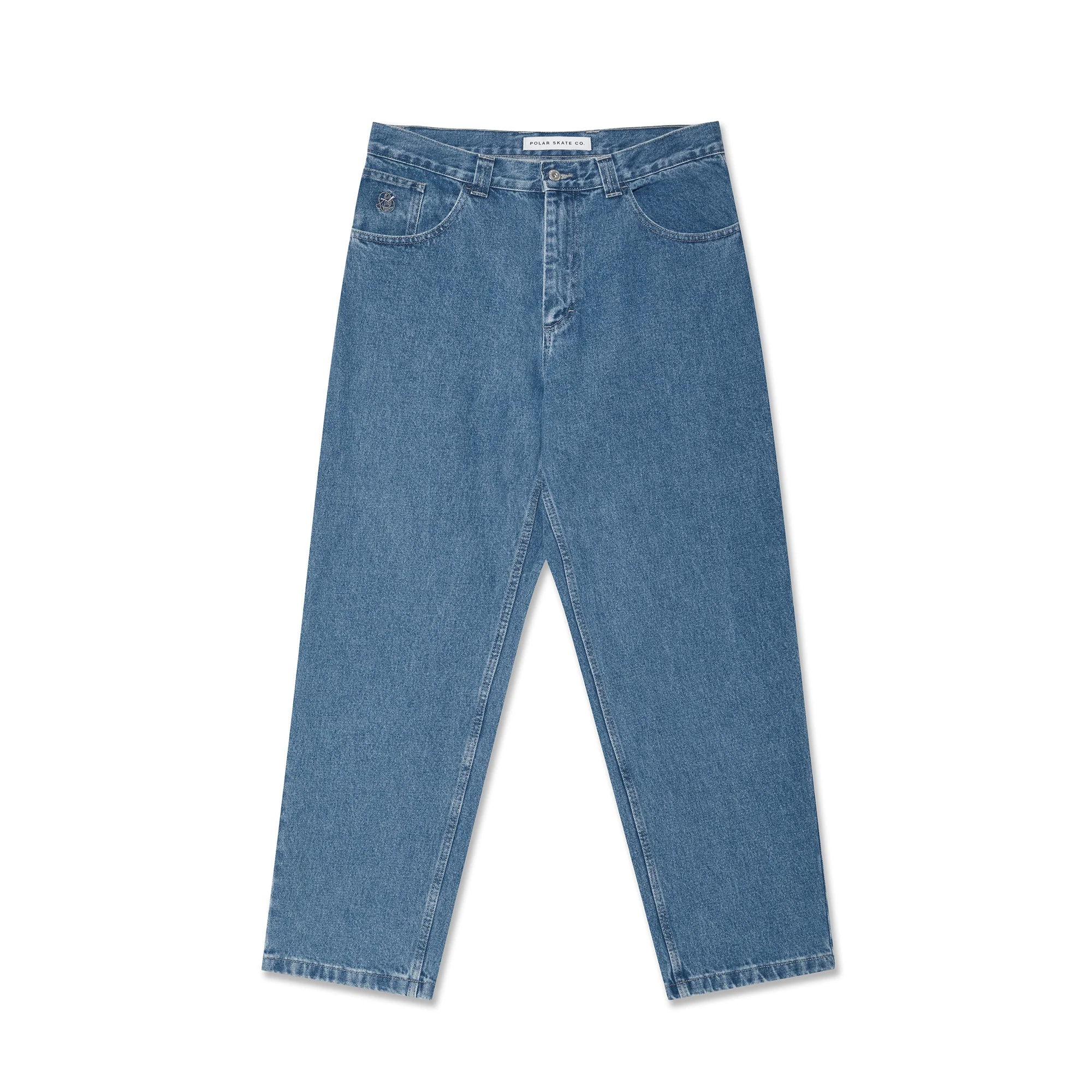 Polar - 93! Denim Pant Mid Blue - Image 2