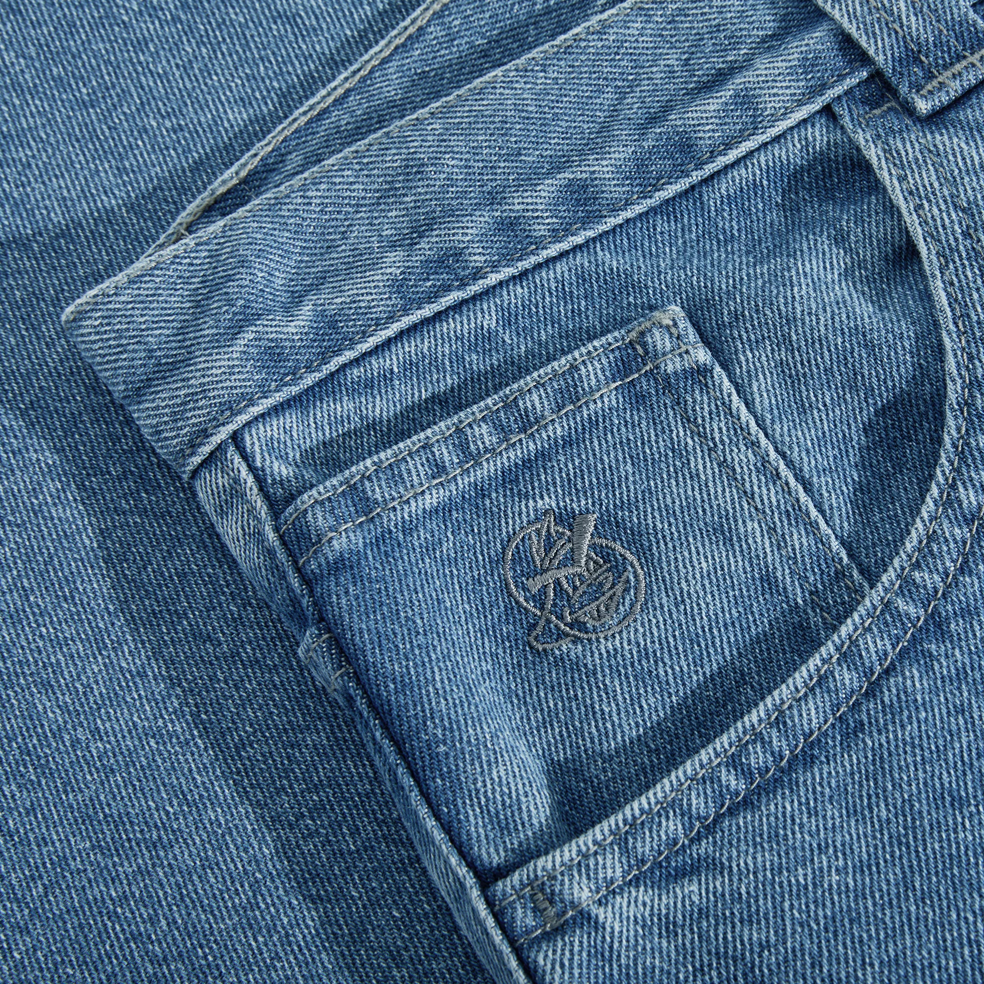 Polar - 93! Denim Pant Mid Blue - Image 4