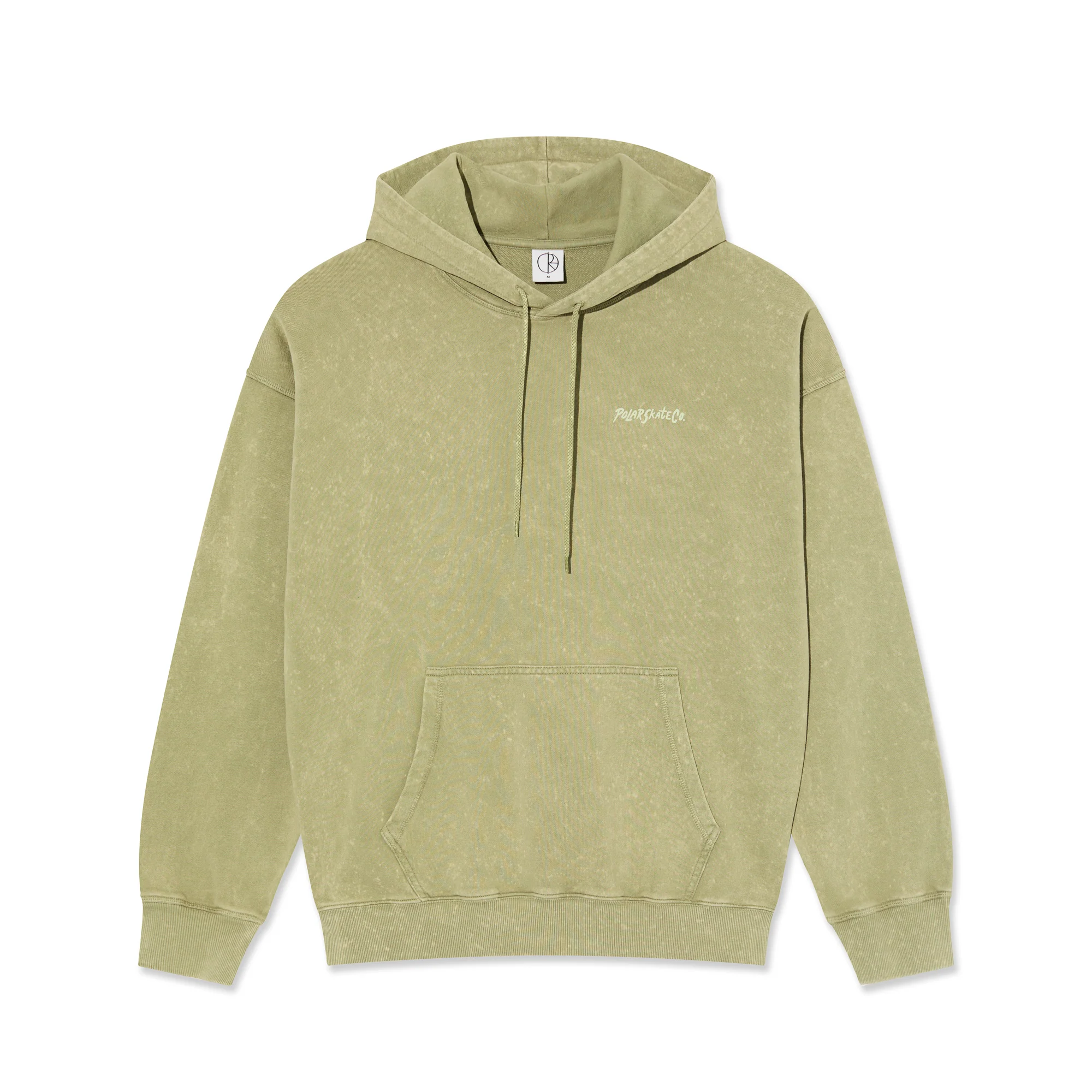 Polar - Acid Frank Hoodie / Surf Logo Light Green