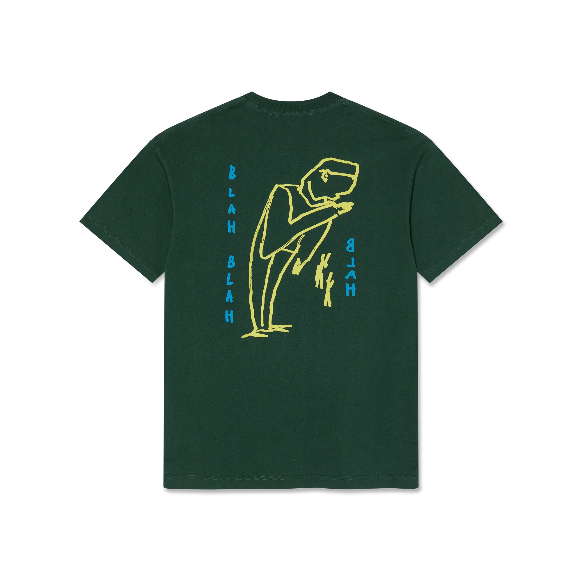 Polar - Blah blah blah Tee Dark Green