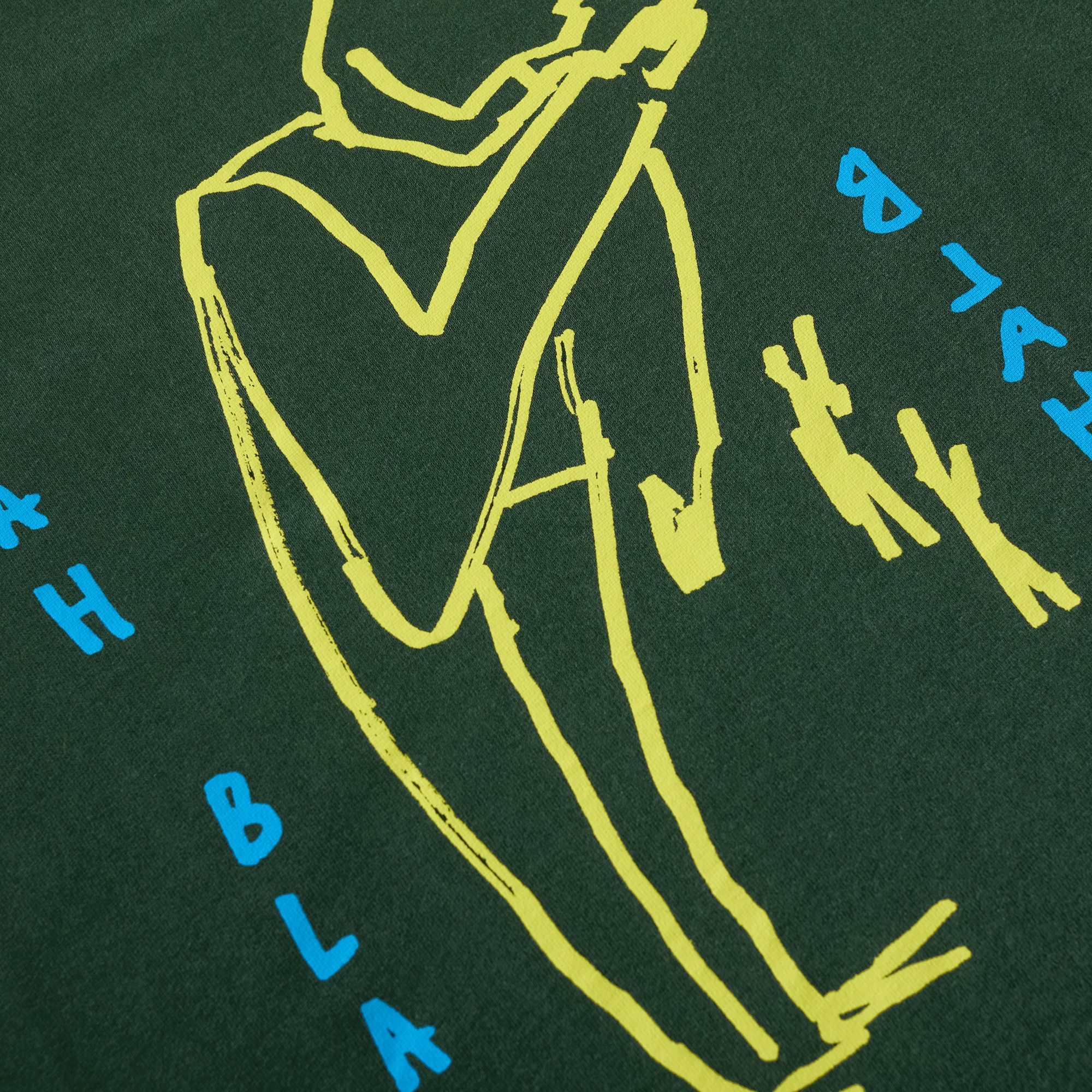 Polar - Blah blah blah Tee Dark Green - Image 4