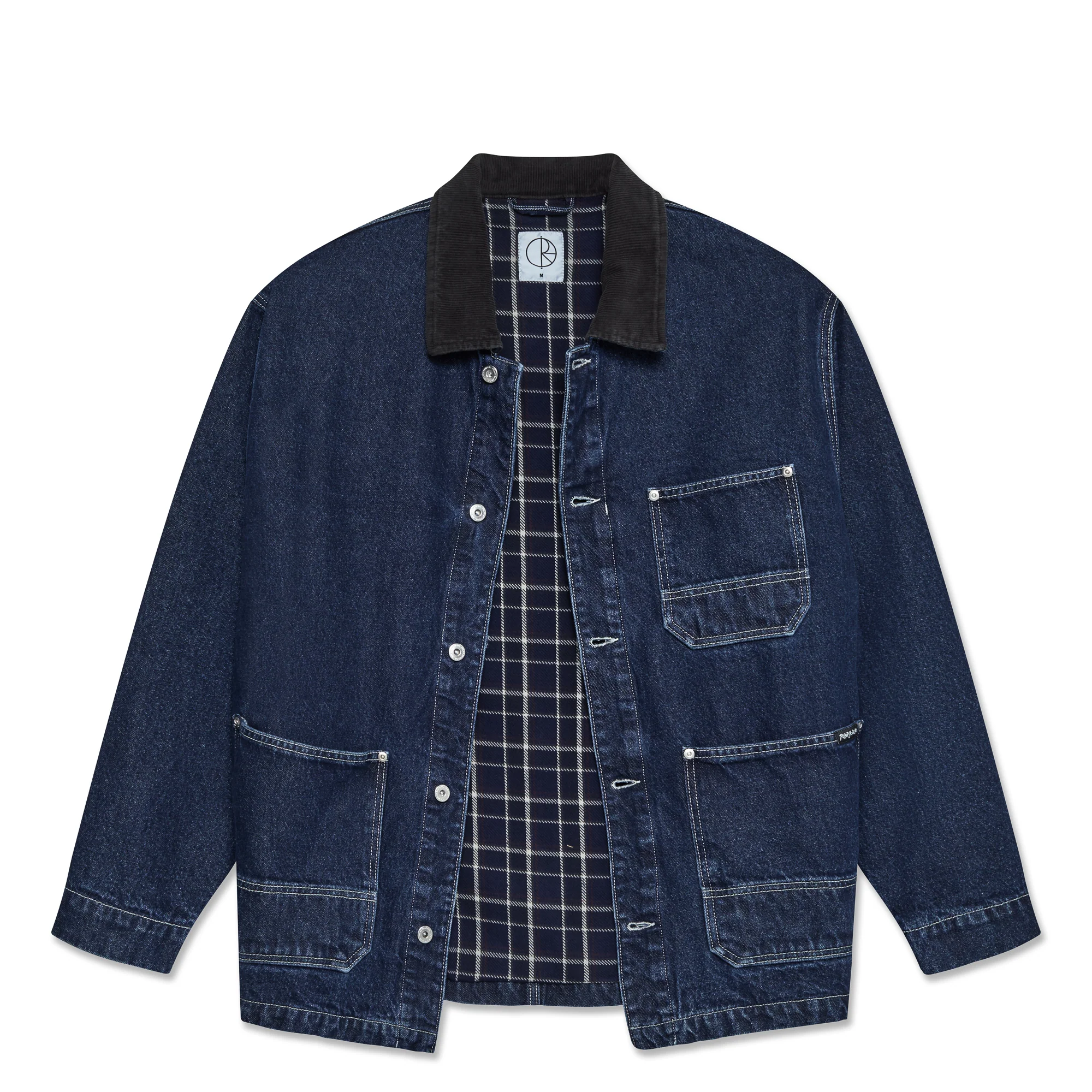 Polar -  Ezra Jacket With Flannel Lining Indigo - Image 2