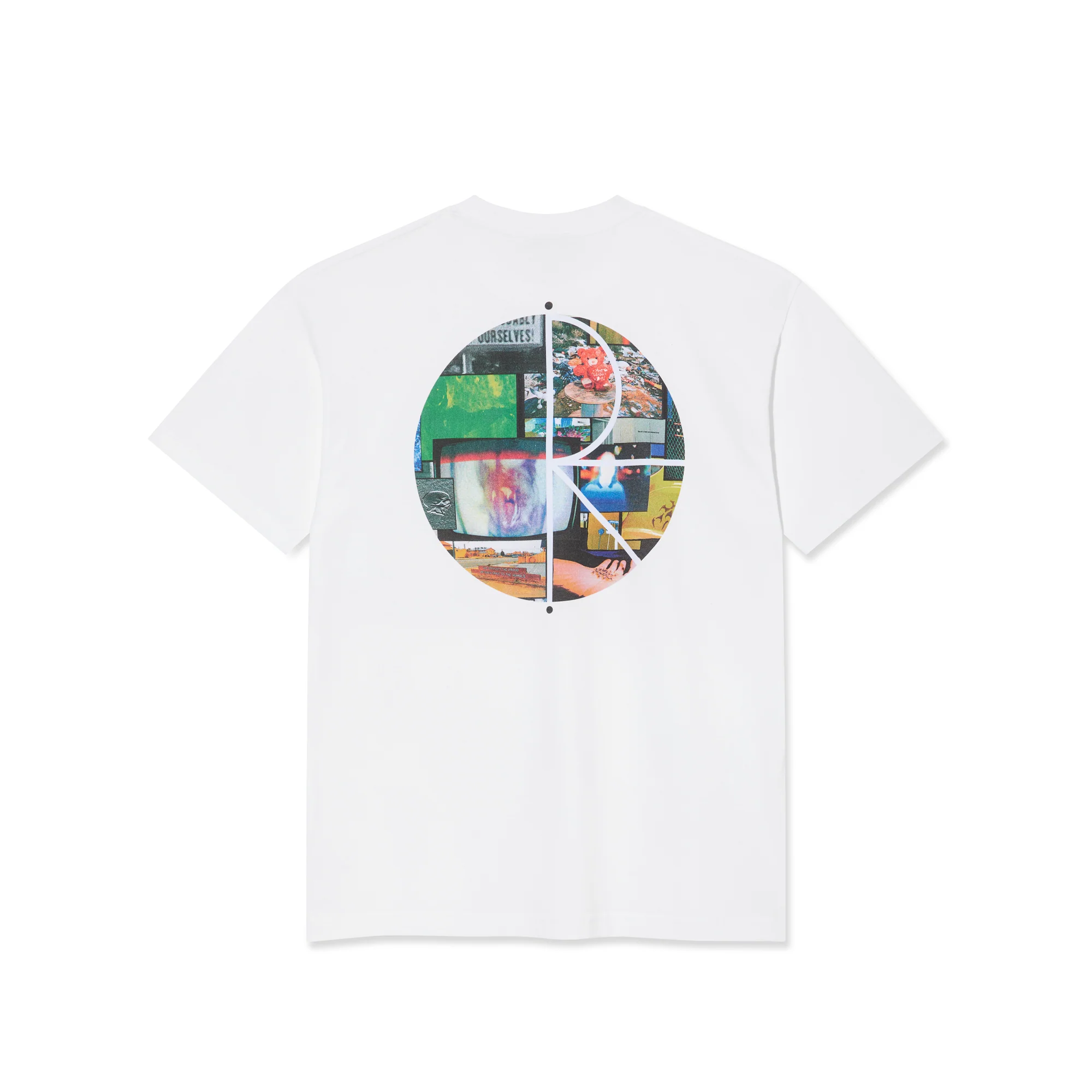 Polar - Fill Logo Oursleves Collage Tee White