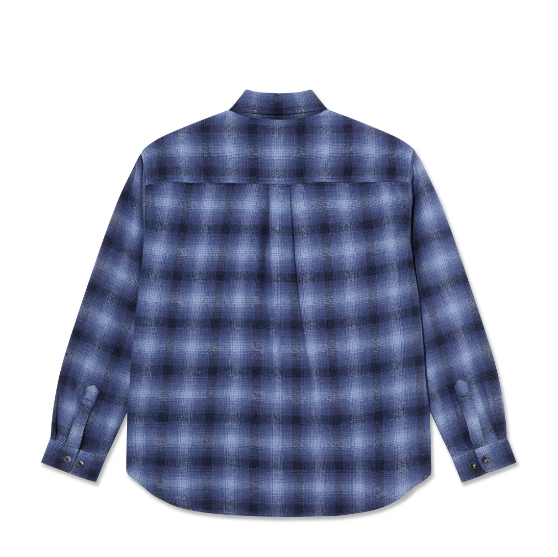 Polar - Mitchell LS Shirt | Shadow Check Blue - Image 2