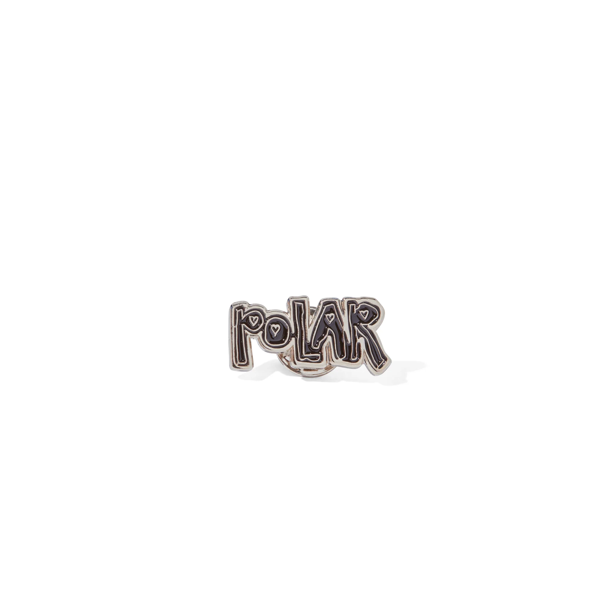 Polar - Pin Heart Logo Black