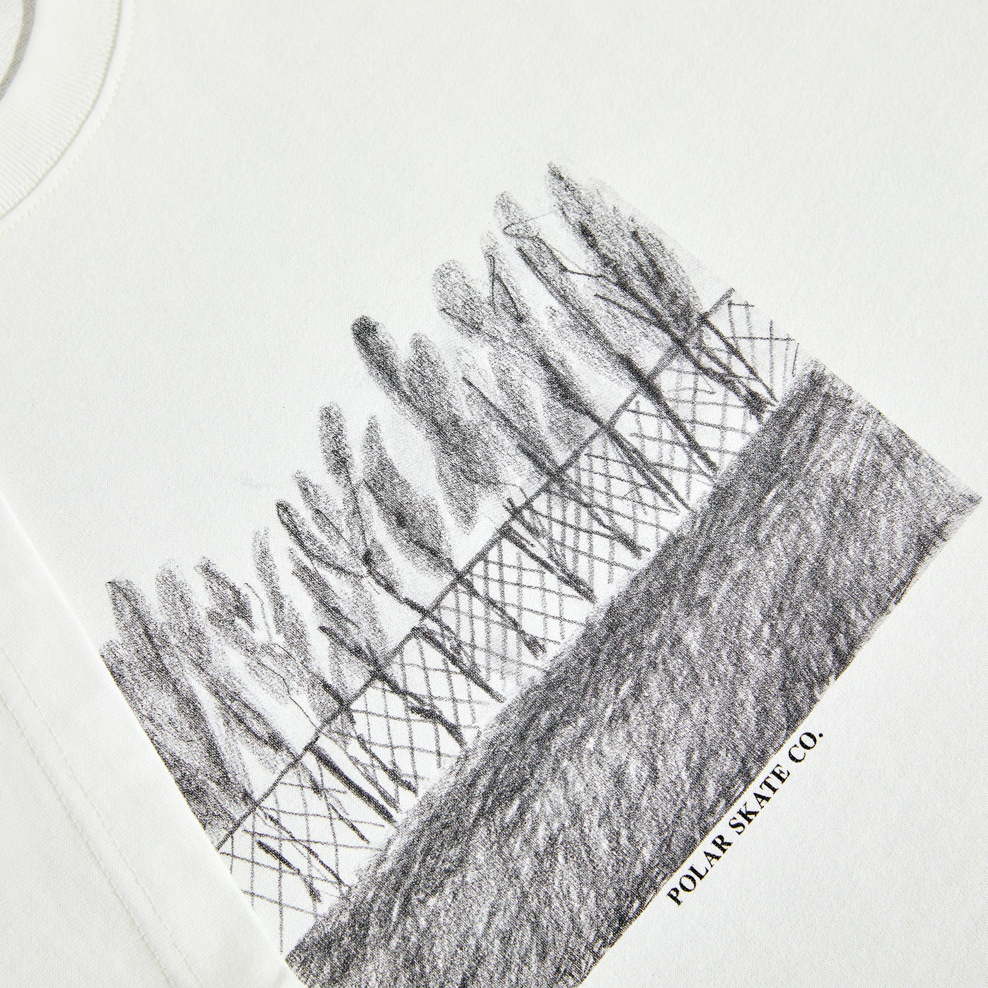 Polar - Tee Fence Cloud White - Image 3