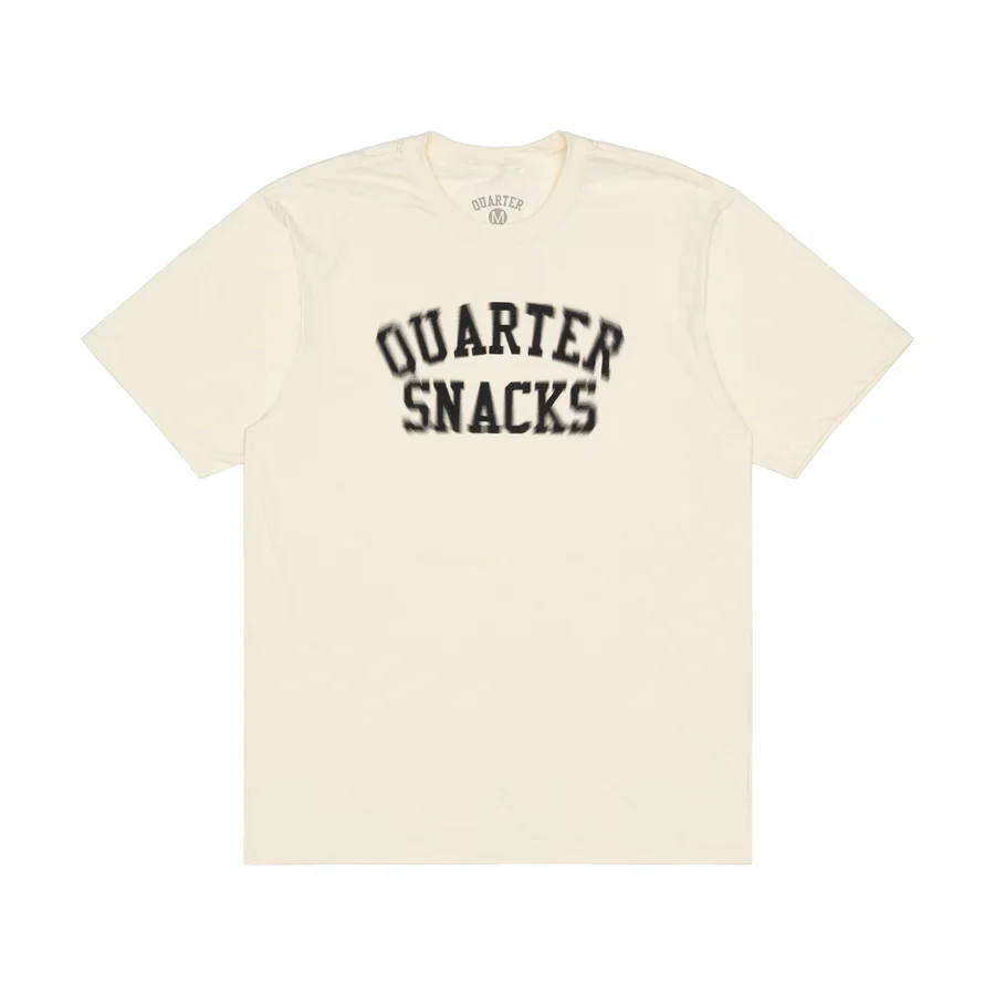 Quartersnacks - Motion Arch T-Shirt Cream