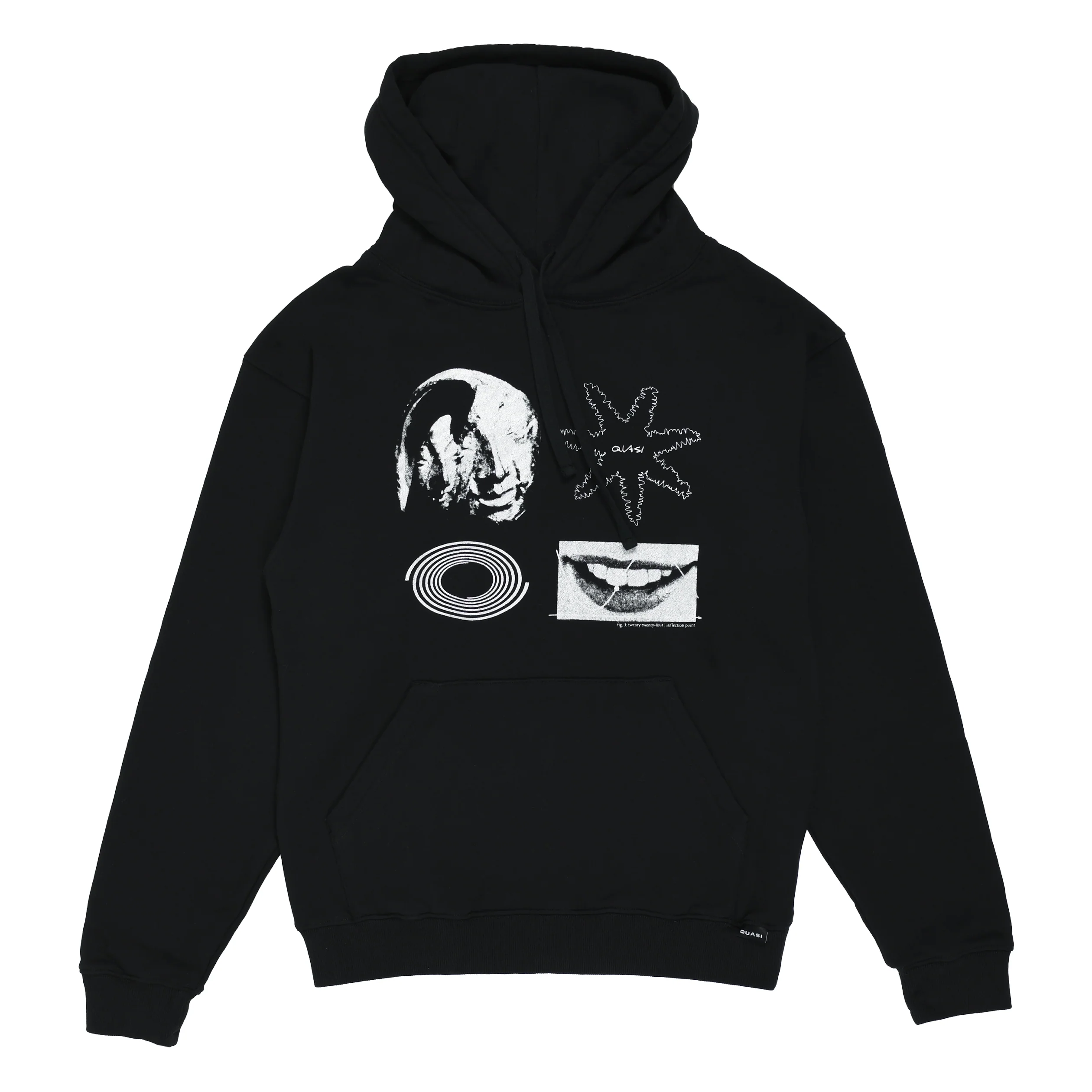 Quasi - Point Hoodie Black