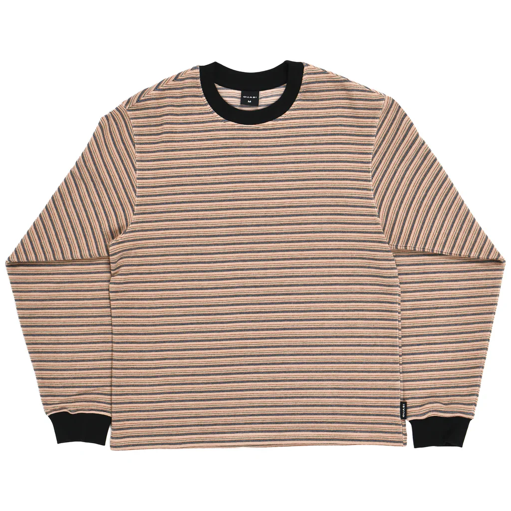 Quasi -  Verve Long Sleeve Striped Tee Multi