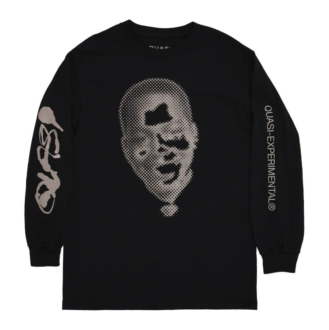 Quasi - Wire Long Sleeve Tee Black