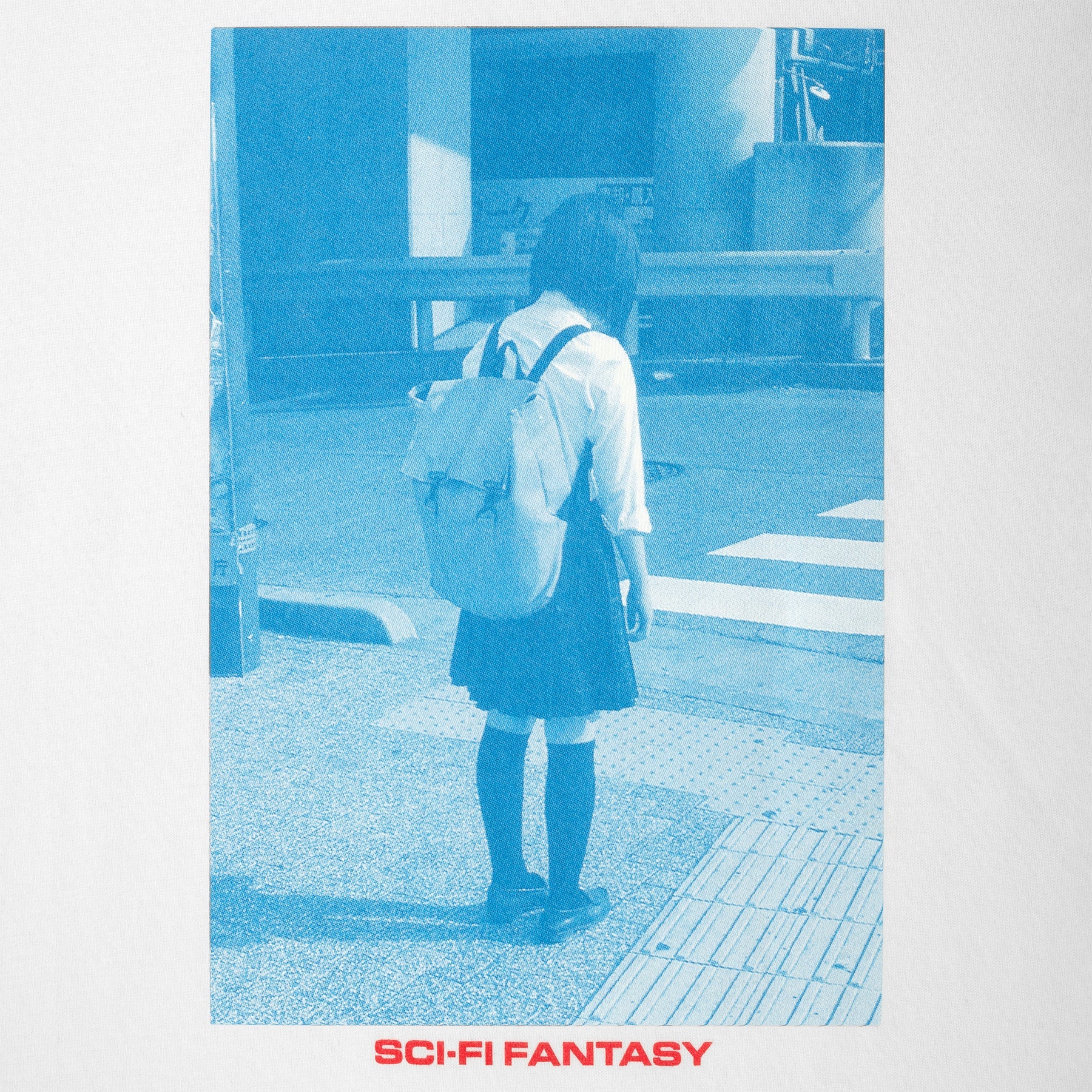 Sci-Fi Fantasy - Cruel Technology Tee White - Image 2
