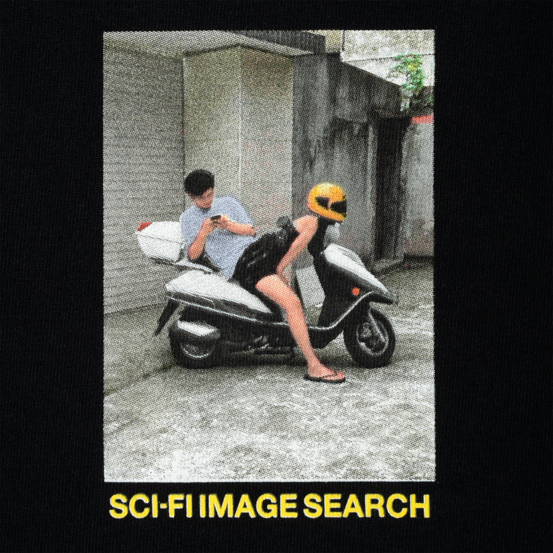 Sci-Fi Fantasy - Image Search Tee Black - Image 2