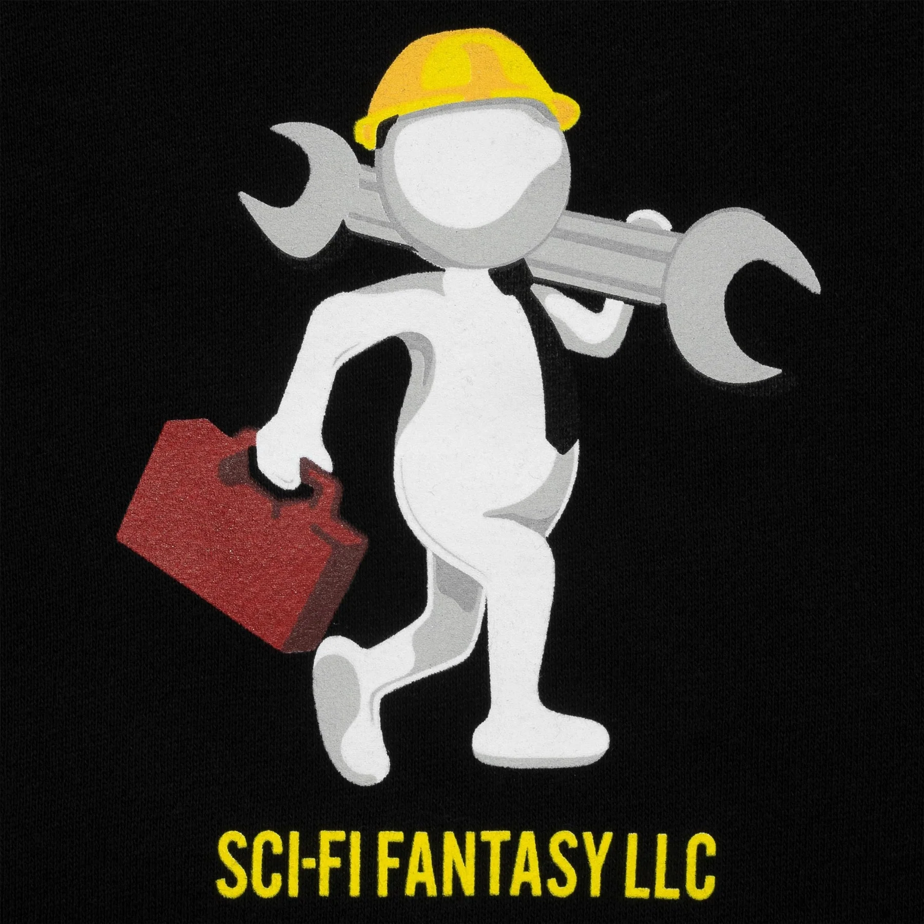 Sci-Fi Fantasy - Tech Support Hood Black - Image 3