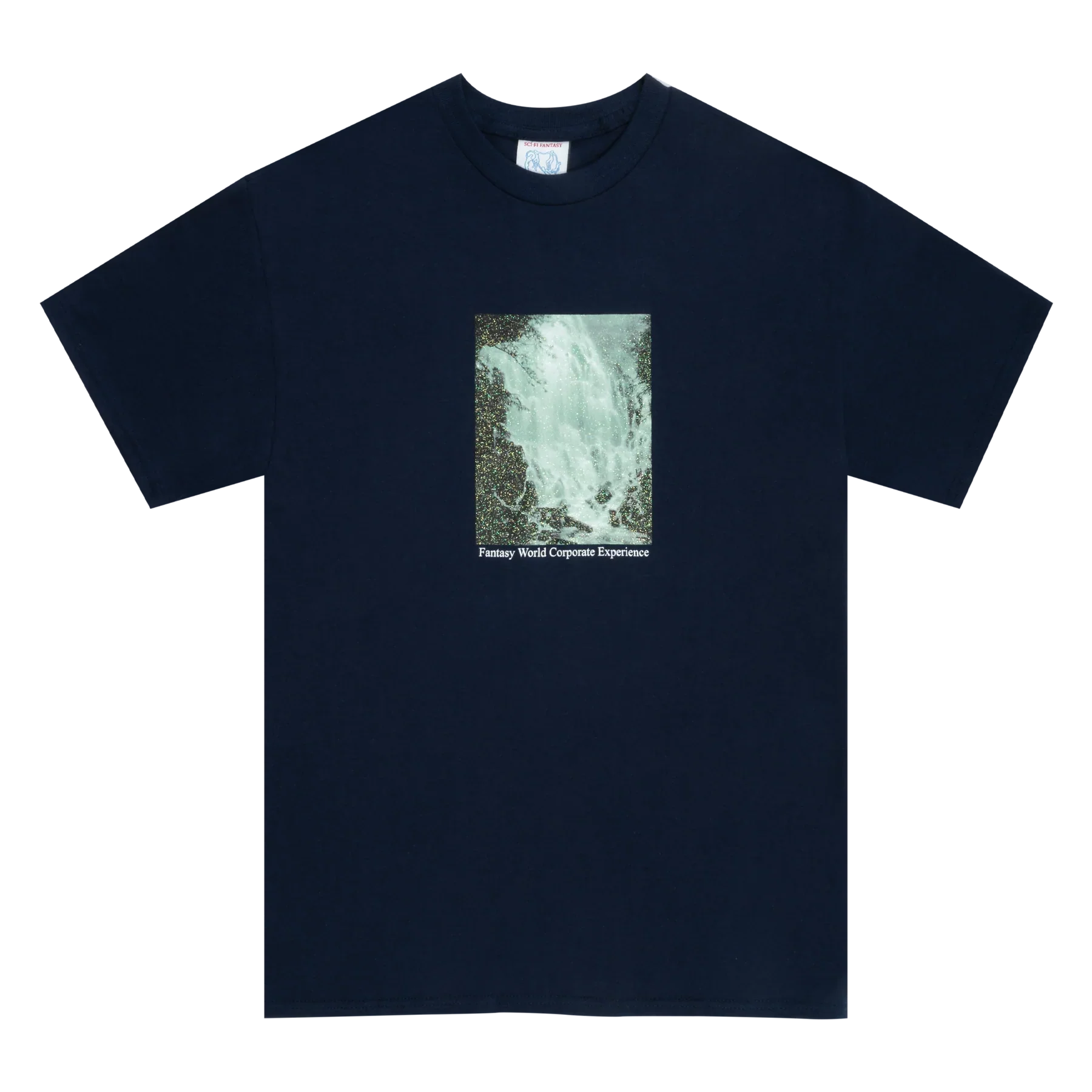 Sci-Fi Fantasy - Waterfall Tee Navy