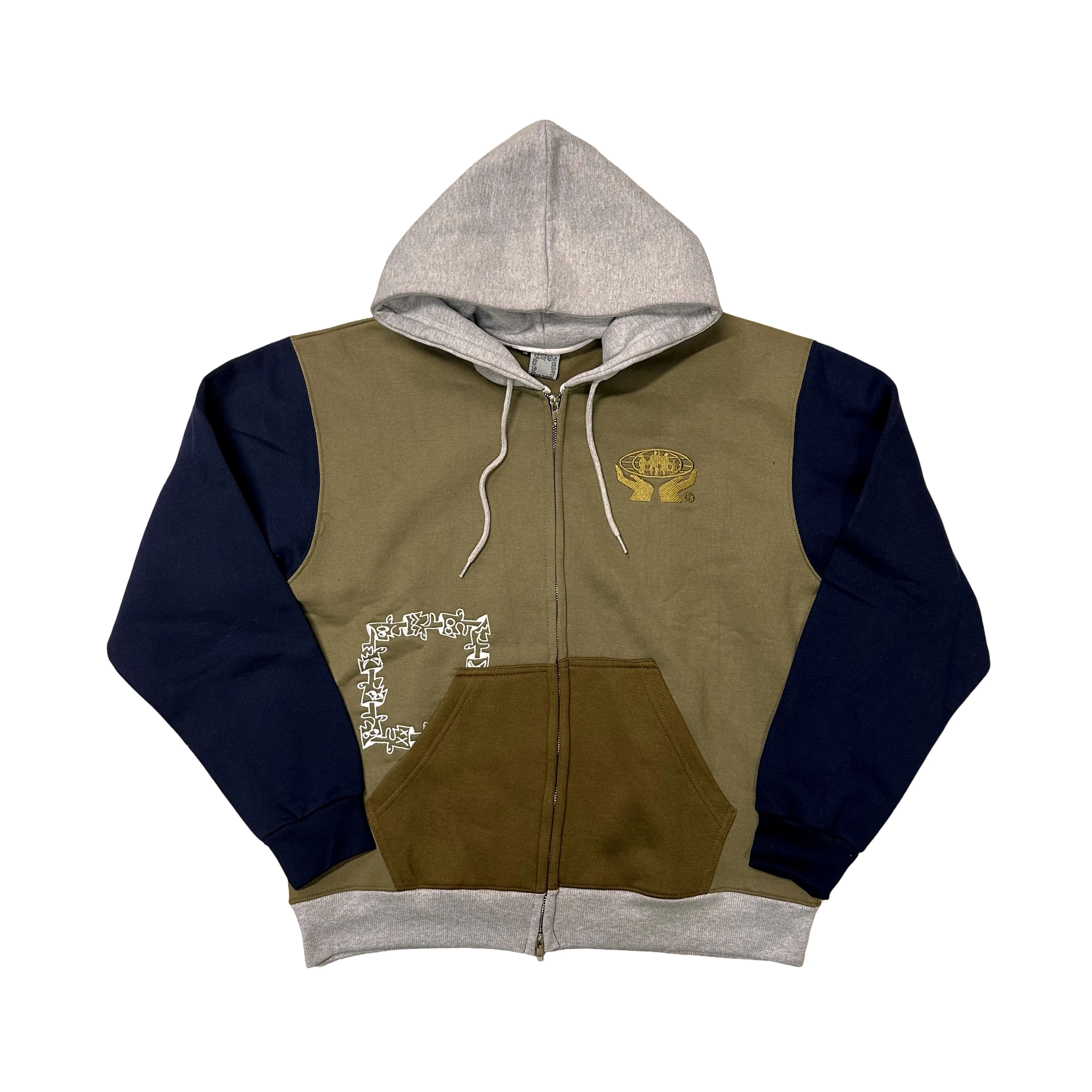 Slinky - Multi Color Zip Hoodie