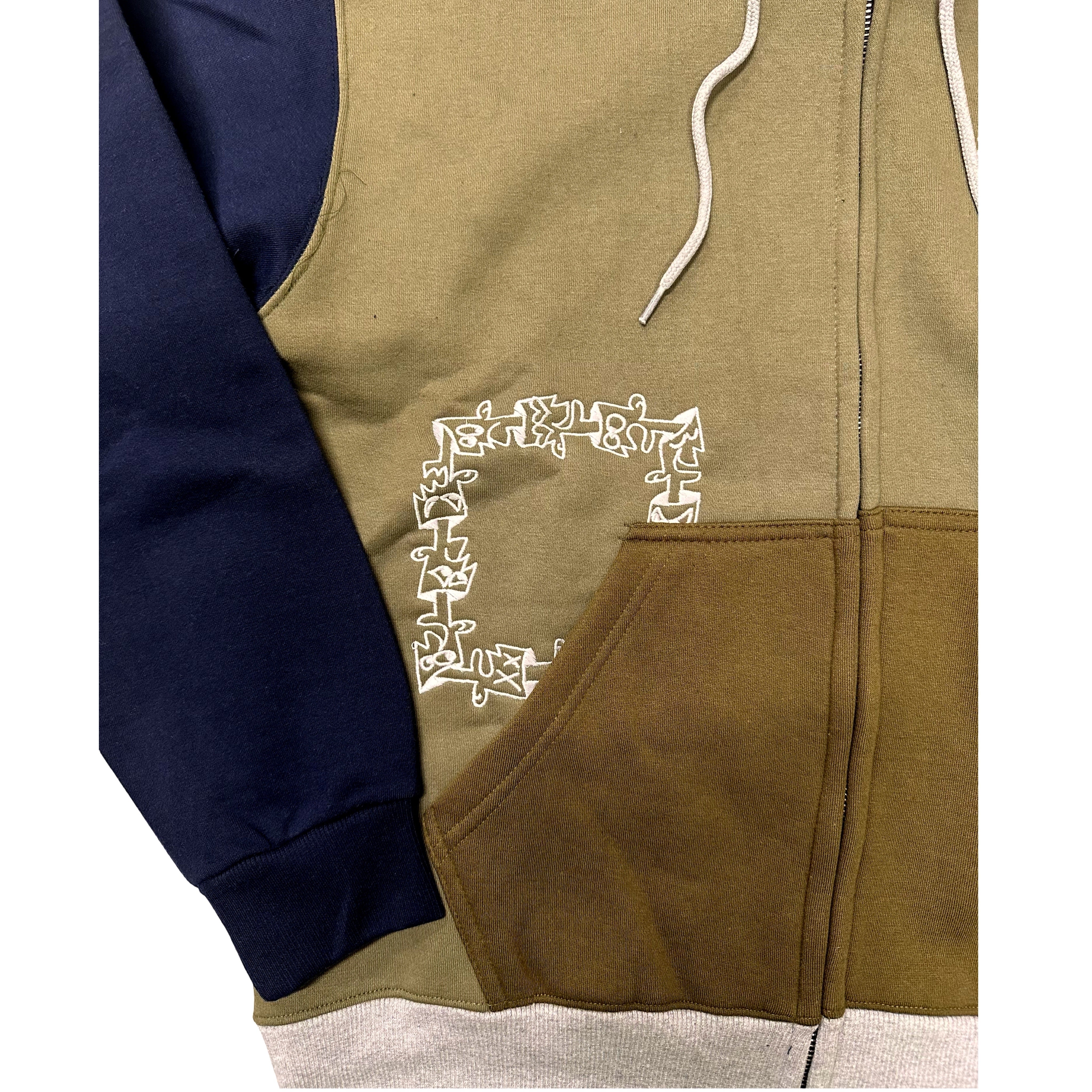 Slinky - Multi Color Zip Hoodie - Image 3