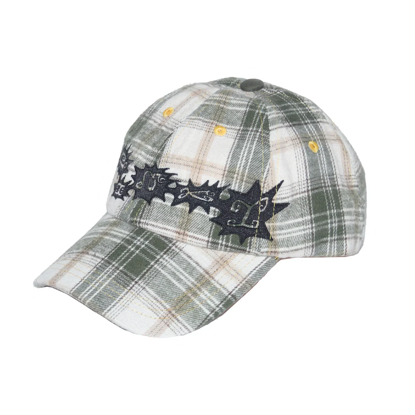 Slinky - Plaid Spikes Hat Green