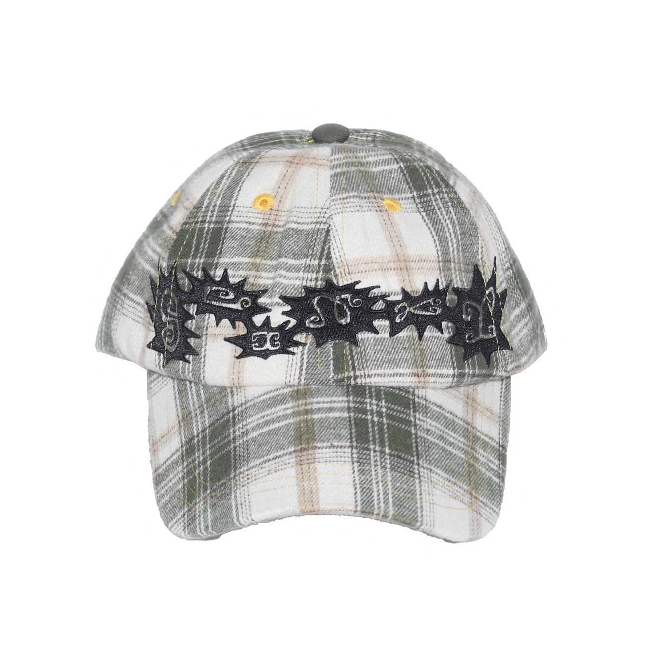 Slinky - Plaid Spikes Hat Green - Image 2