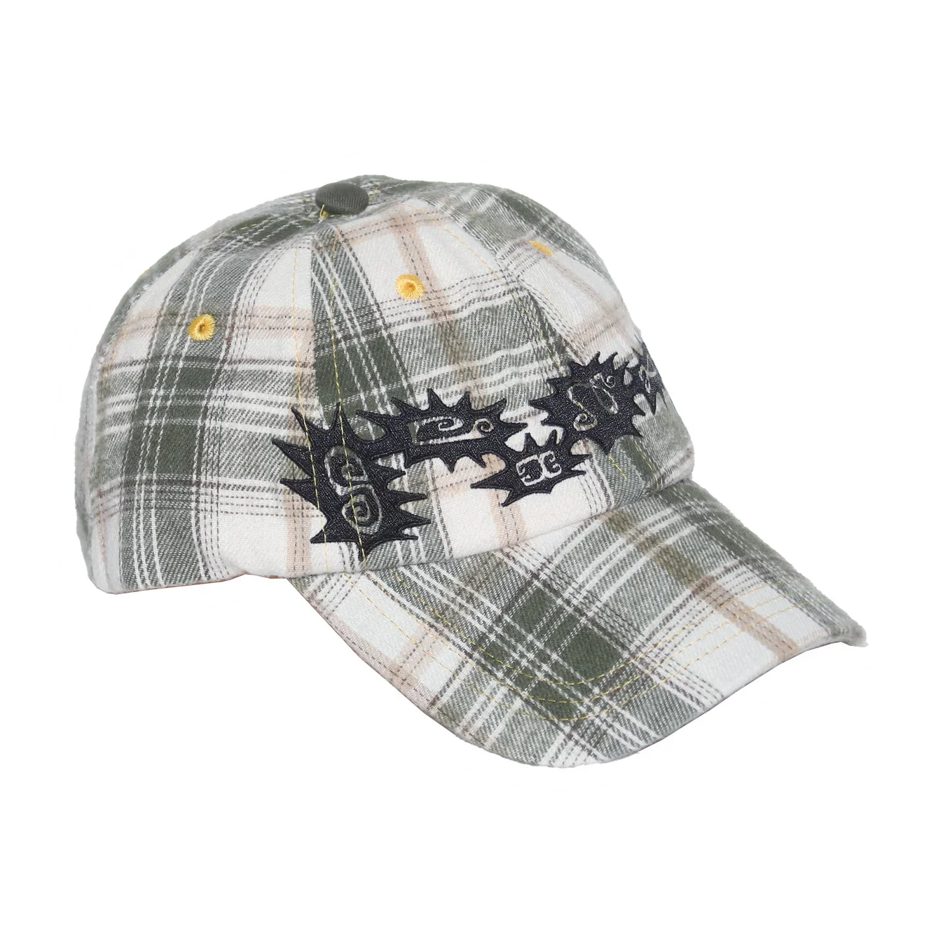 Slinky - Plaid Spikes Hat Green - Image 3