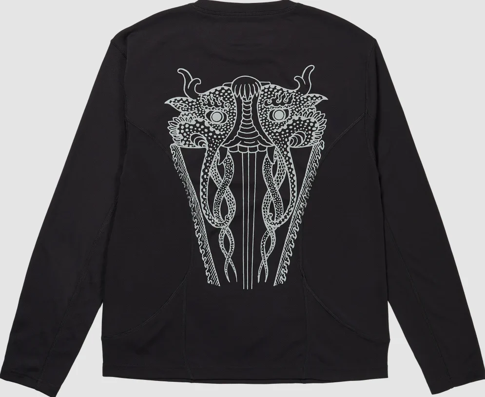 The Trilogy Tapes - 3M Winter Longsleeve Runnin Top Black