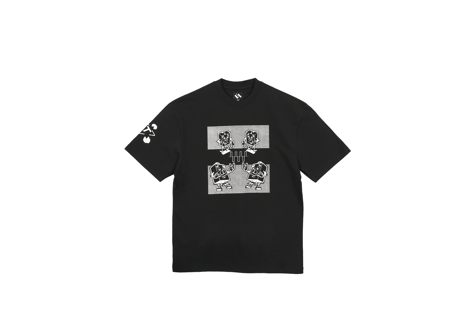 The Trilogy Tapes - Electronics T-Shirt Black