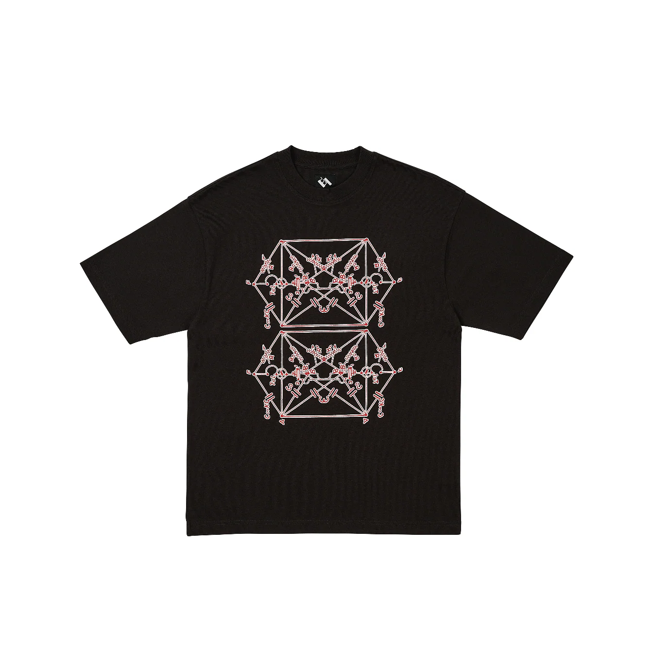 The Trilogy Tapes - Envelope Goat T-Shirt Black