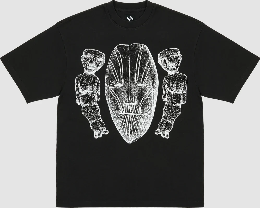 The Trilogy Tapes - Face Figures Hands T-Shirt Black