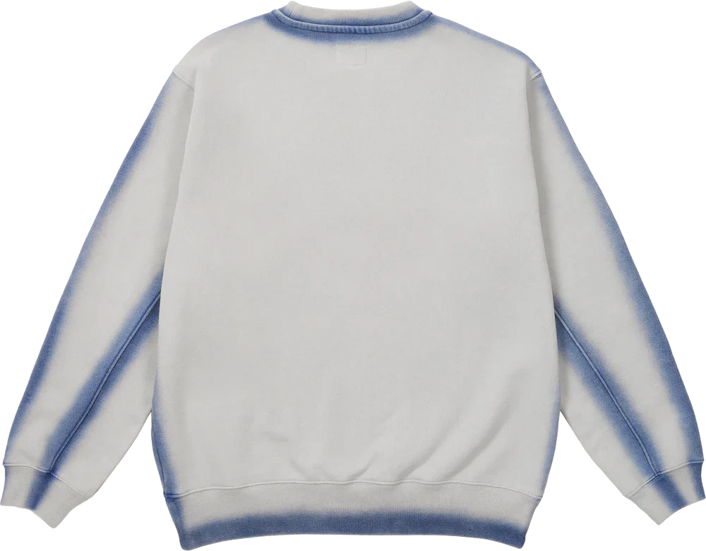 The Trilogy Tapes - TTT Overdyed Crew Grey/Blue - Image 2