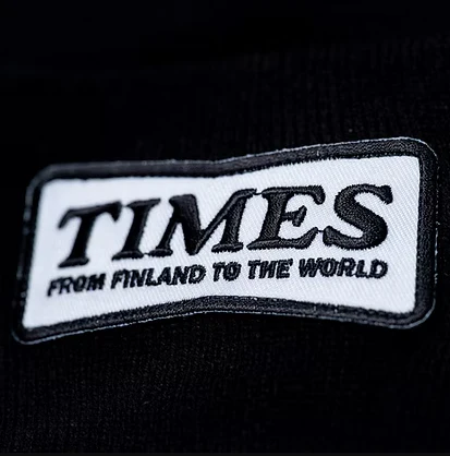 Times - Relaxed Work Shirt Dyed Black - Image 3