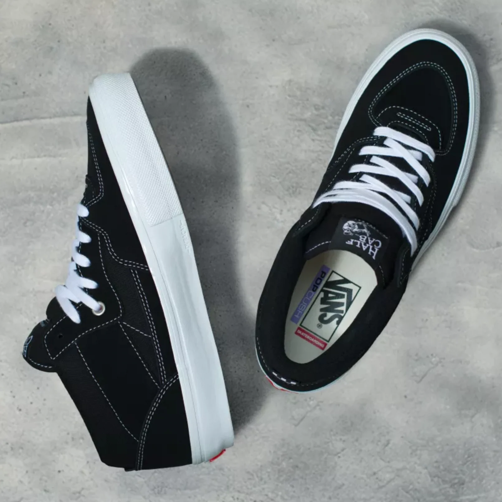 Vans - Skate Half Cab Black/White - Image 3