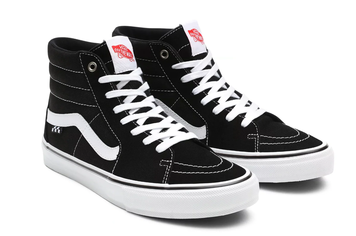 Vans - Skate Sk8-Hi Black/White - Image 3