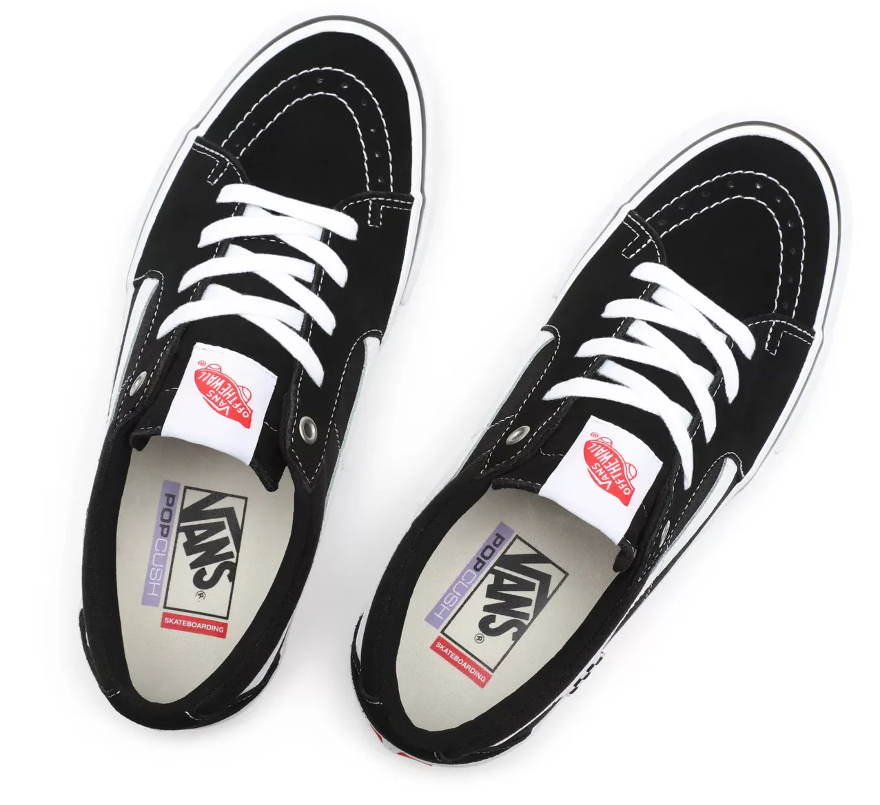 Vans - Skate Sk8-Low Black/White - Image 4