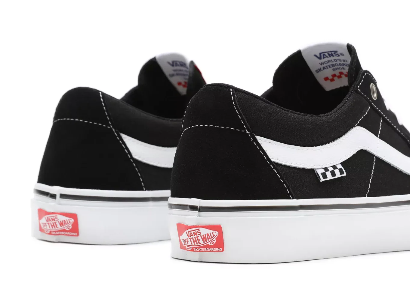 Vans - Skate Sk8-Low Black/White - Image 5