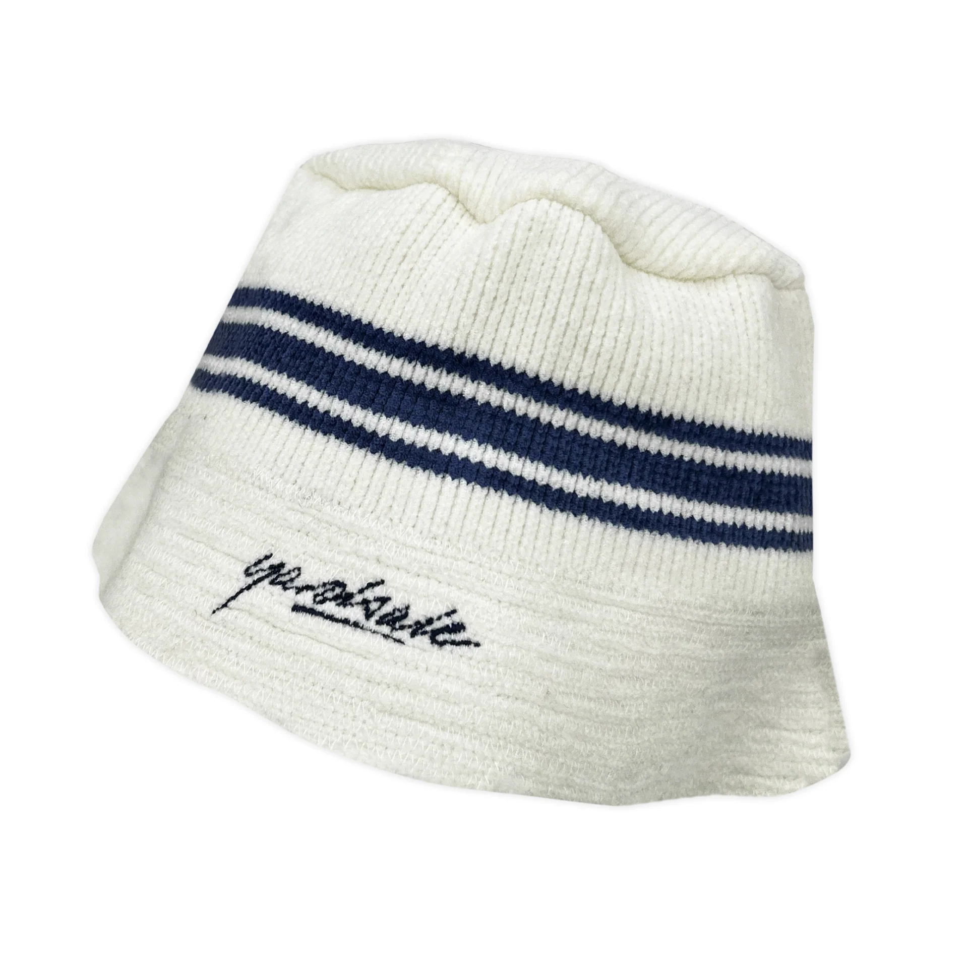 Yardsale - Chenille Bucket Hat White