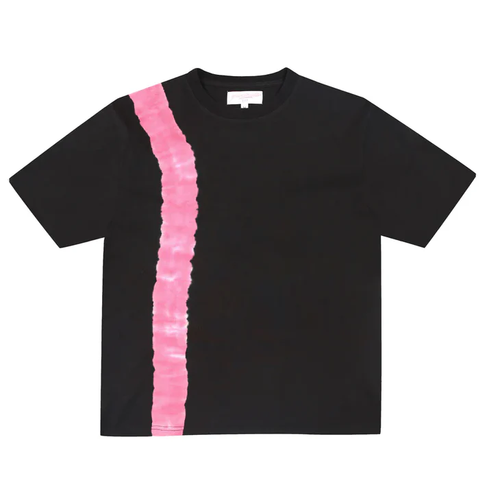 Yardsale - Flower Tie Dye T-Shirt Black