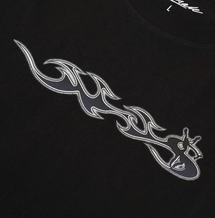 Yardsale - Phantasy Flame T-Shirt Black - Image 2