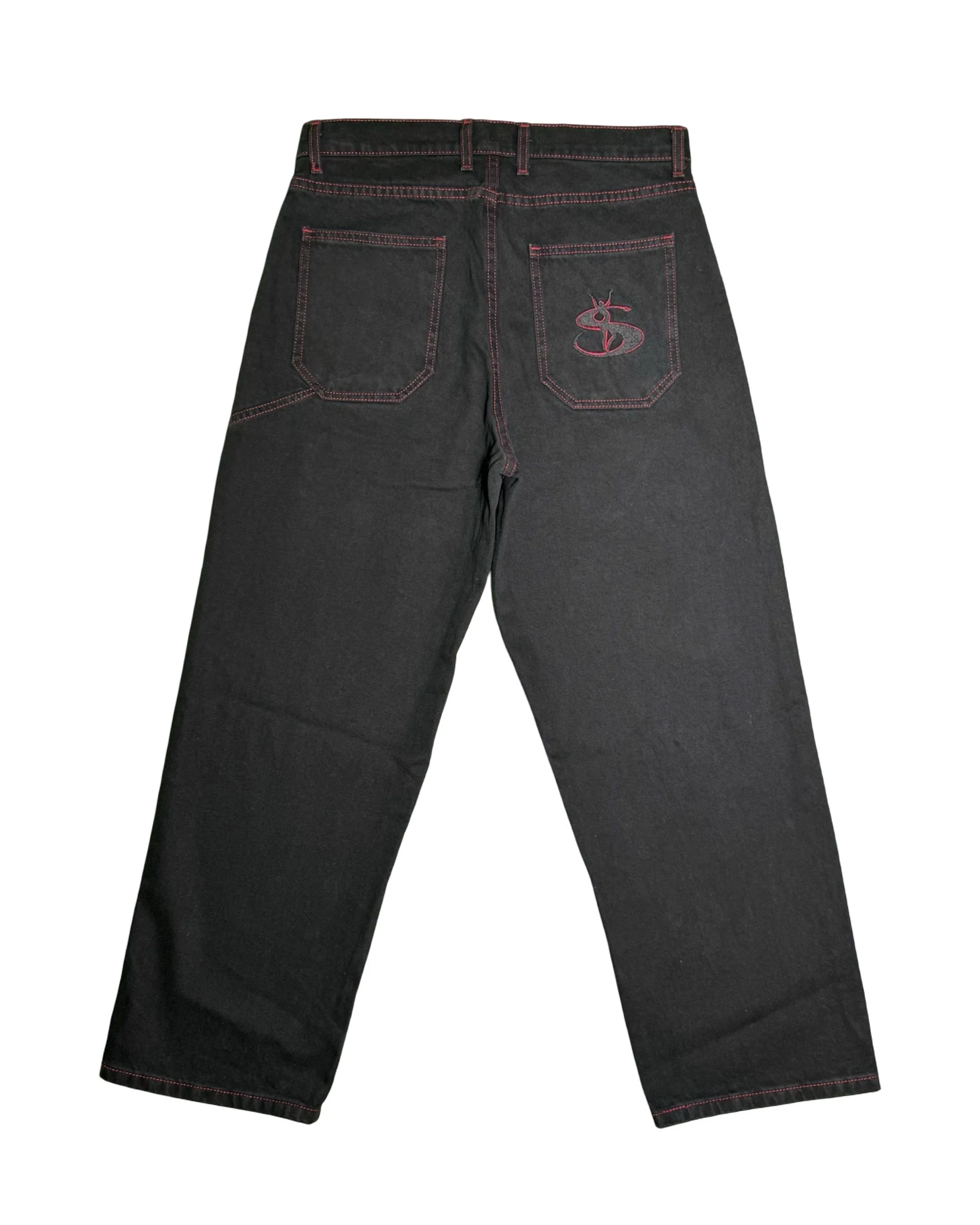 Yardsale - Phantasy Jeans Black/Red