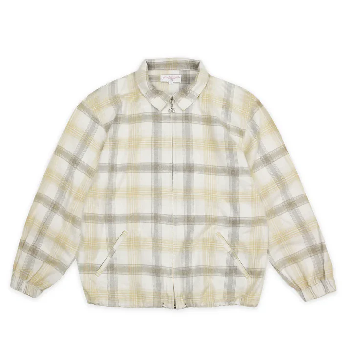 Yardsale - Tartan Full Zip Sand