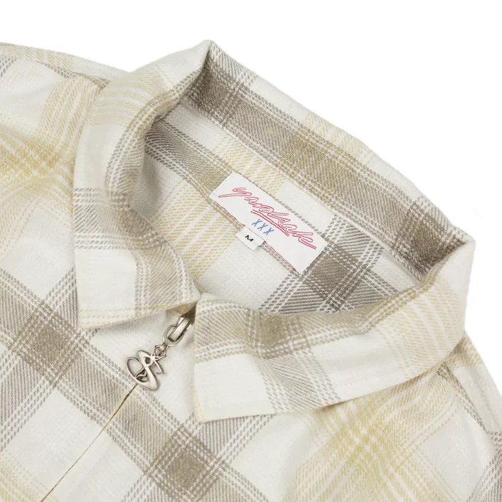 Yardsale - Tartan Full Zip Sand - Image 4